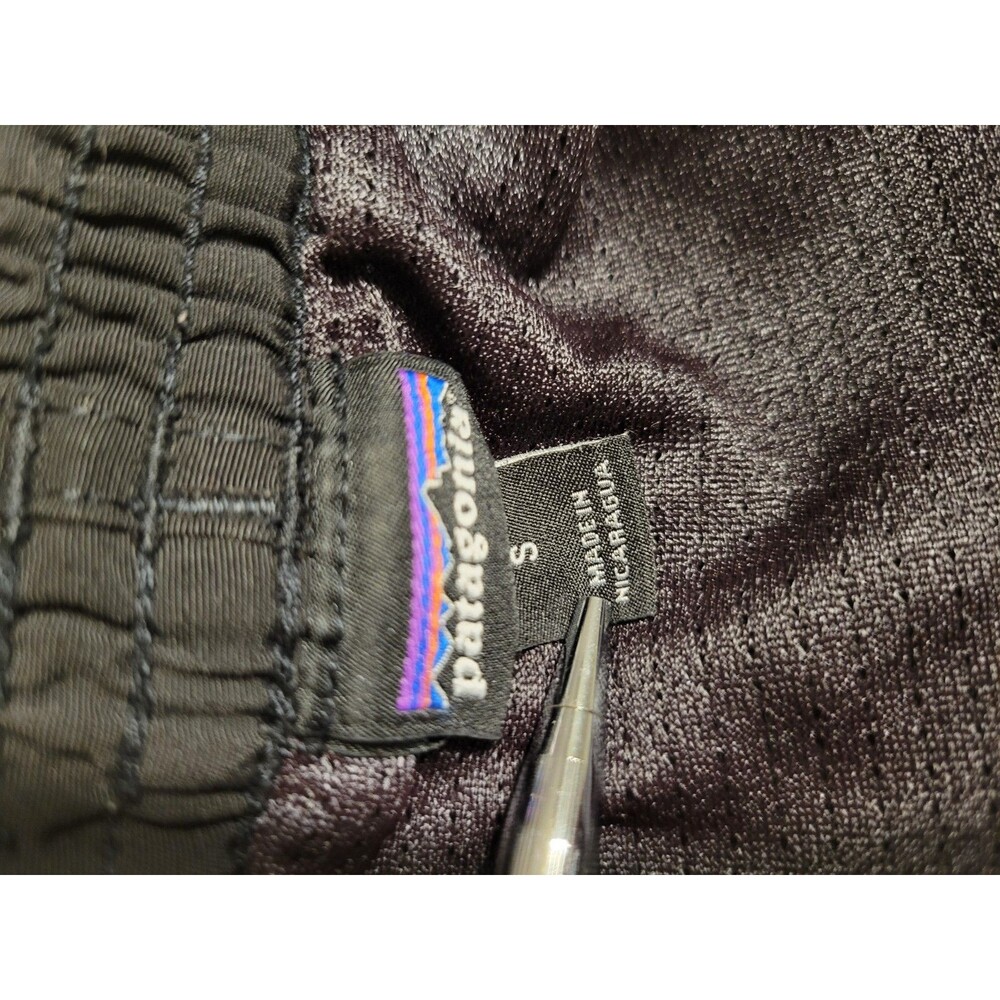 Patagonia Women's Short Pants Pull On Waist Elastic Drawstring Black Size Small - Picture 6 of 7